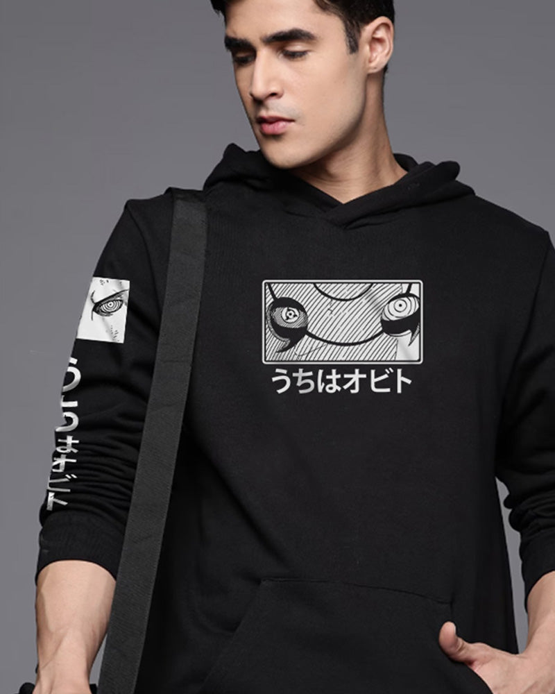 The Obito Premium Hoodie Black