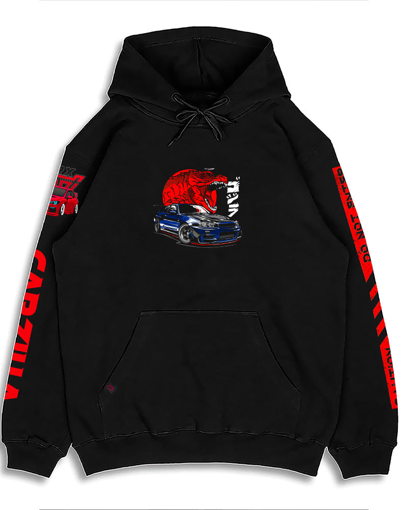 The Carzilla Premium Hoodie Black