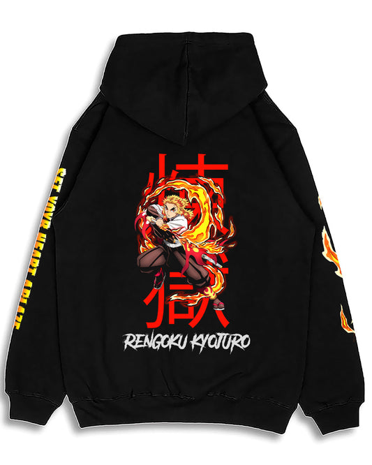 The Demon Slayer Premium Hoodie Black