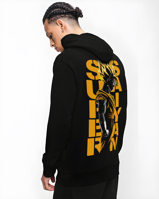 SUPER SAIYAN GOKU DRAGON BALLZ BLACK HOODIE