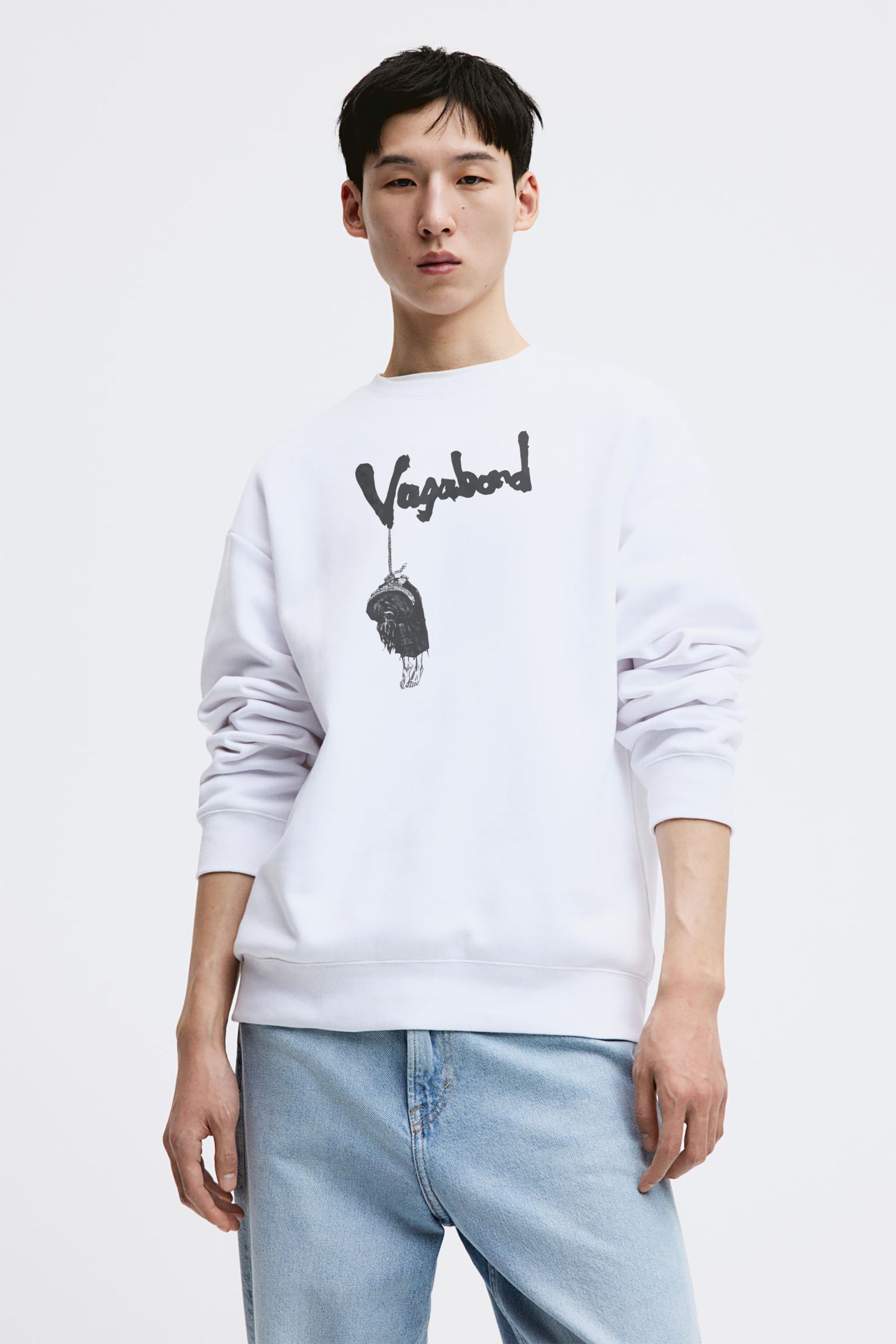 Vagabond White | Regular Fit Sweatshirt