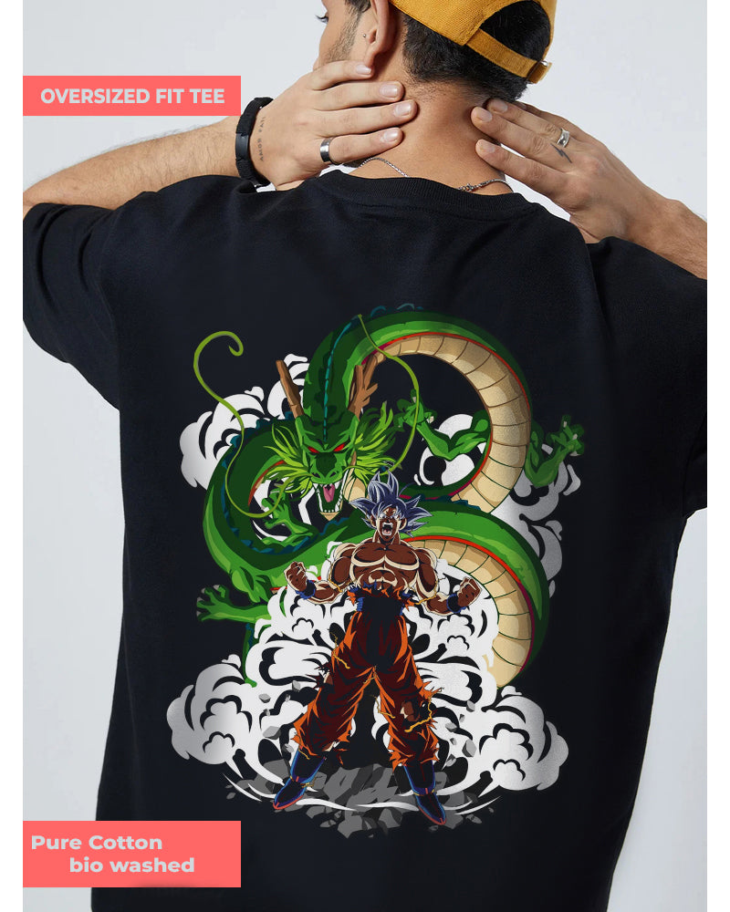 DBZ Oversized Black T-shirt