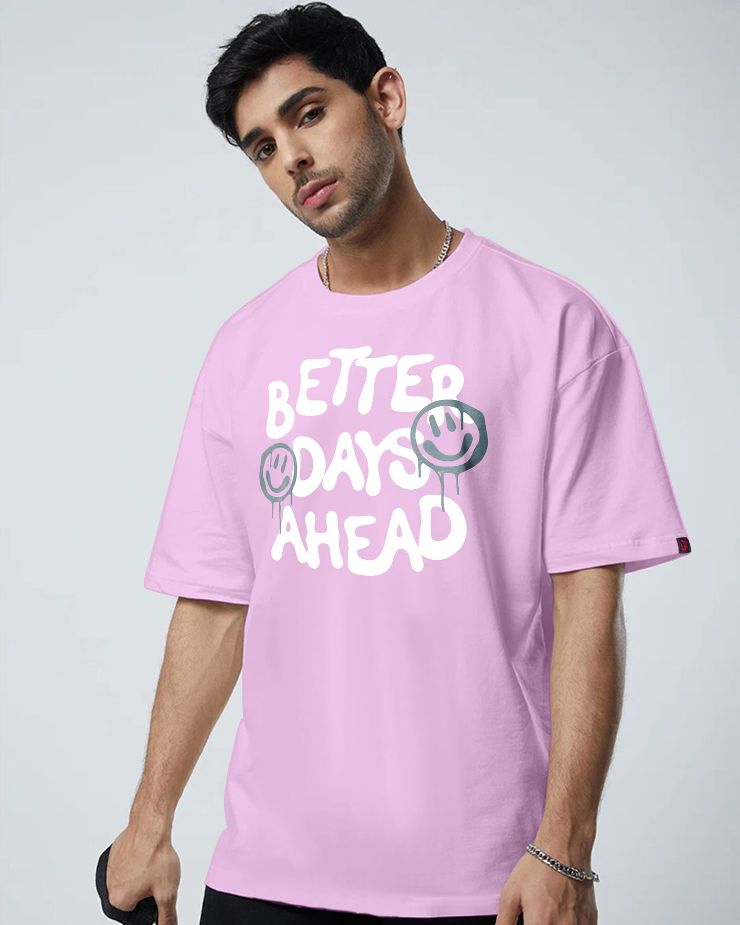 Better Days Ahead Lavender Oversized T-shirt