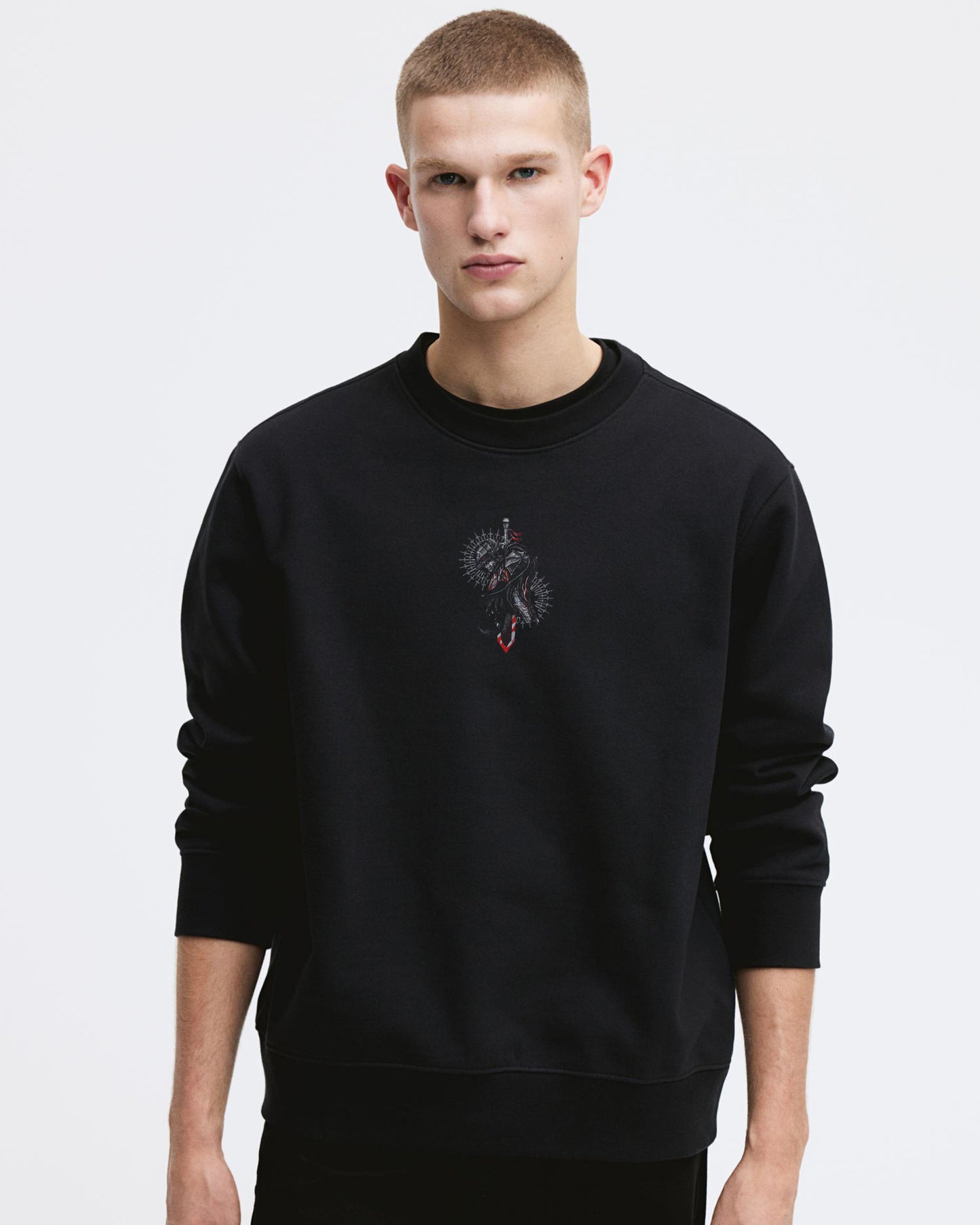 ANIME BERSERK MONSTER WORRIER BLACK SWEATSHIRT