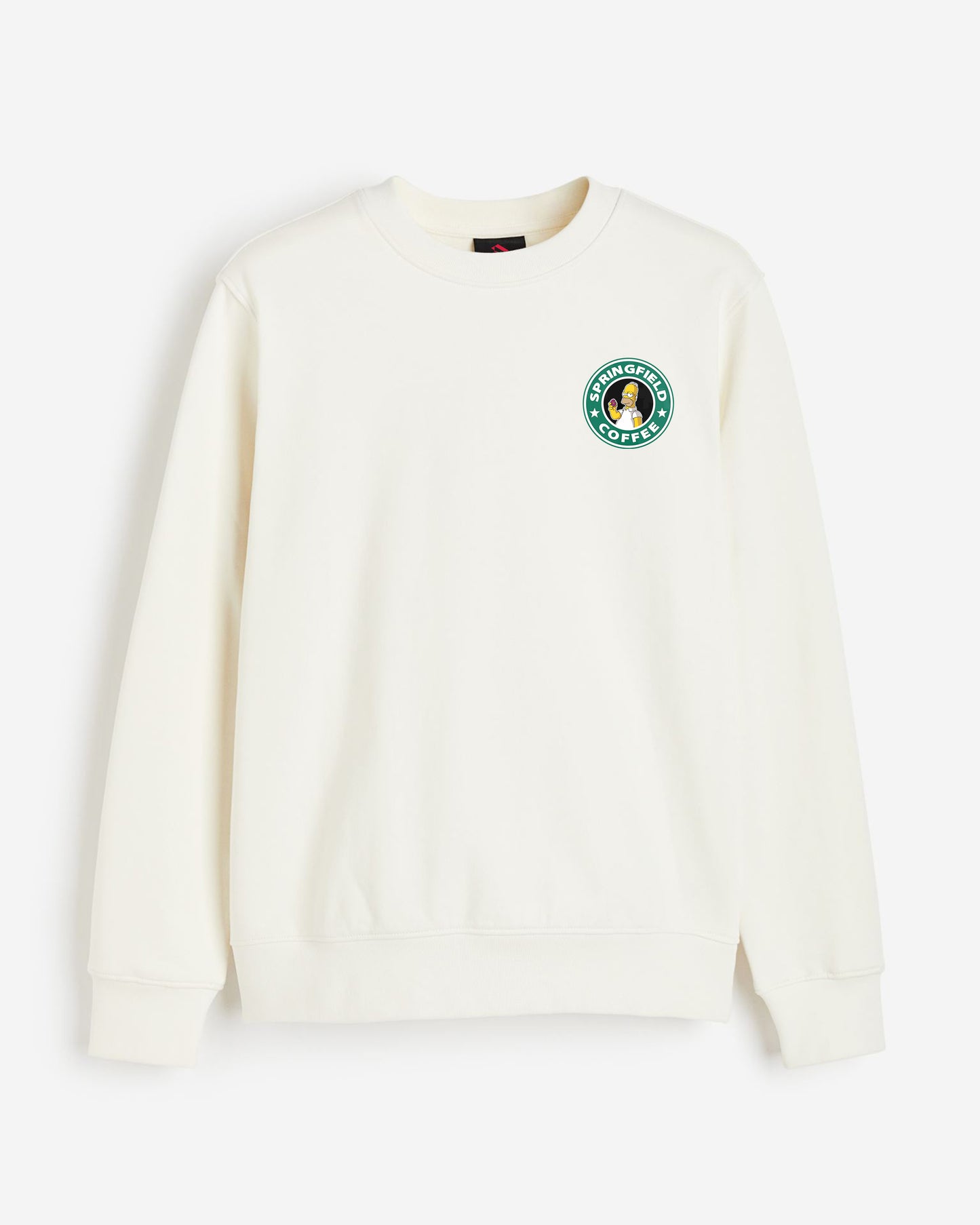 STARBUCKS WHITE REGULAR SWEATSHIRT