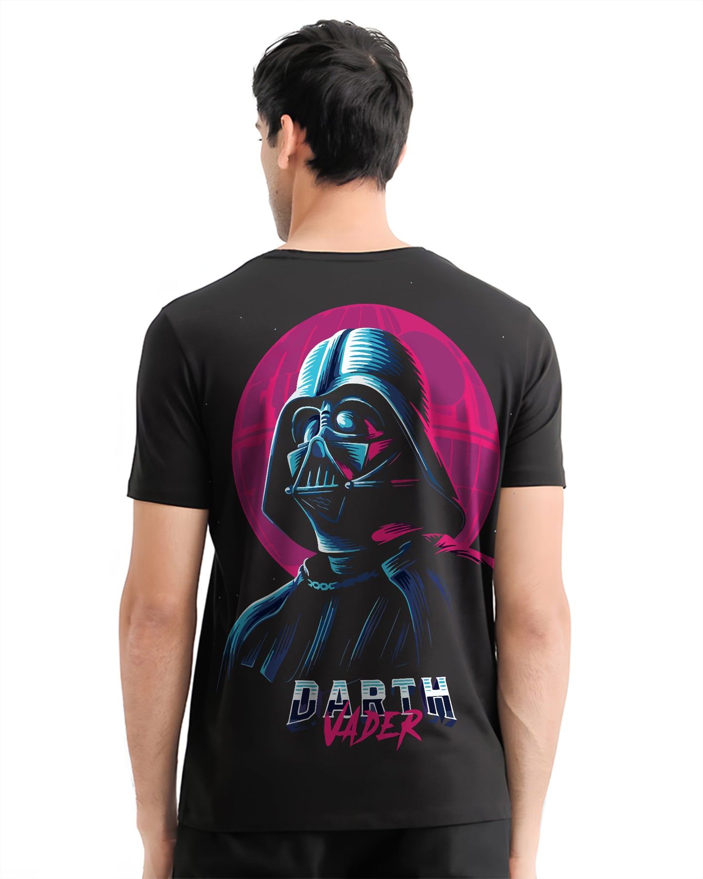 Darth Vader Black Cotton | Regular Fit Tee